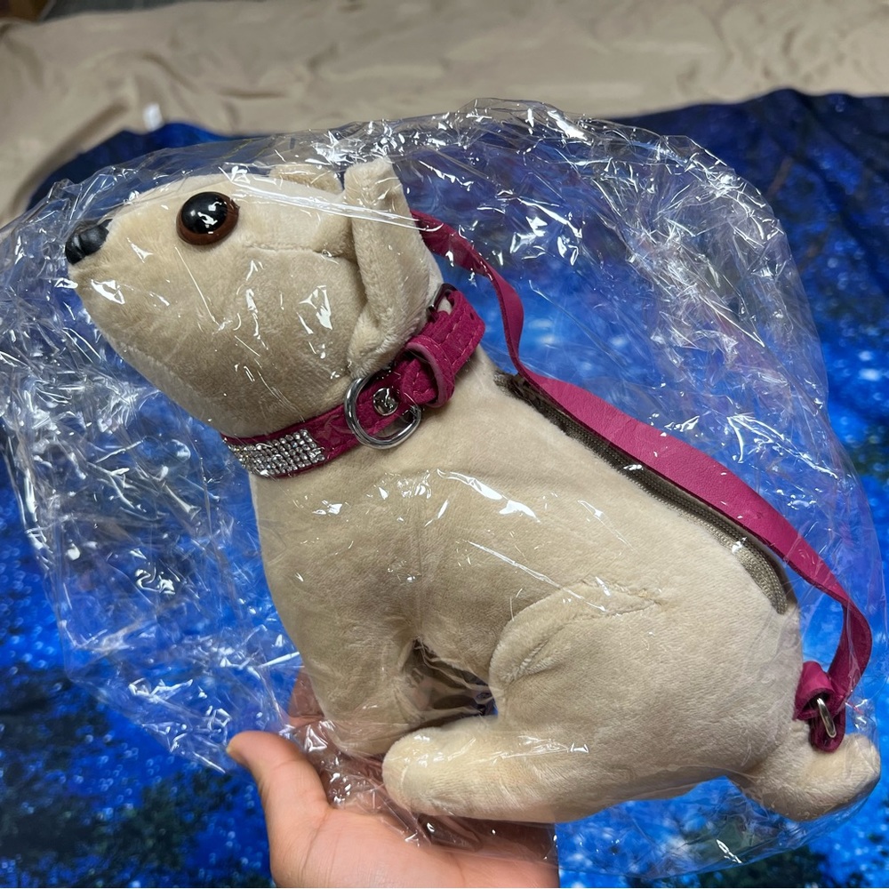 NWOT Dolls Kill Puppy Dog Small Bag Clutch Handbag Purse - Picture 1 of 9